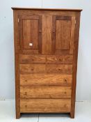 A Thomas Moser cherrywood 'Dr White's Chest' bedroom cupboard, width 106cm, depth 51cm, height