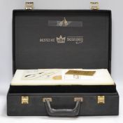 SBS Besteke, Solingen, a suite of plated cutlery. Condition - cutlery good, case in need of a clean