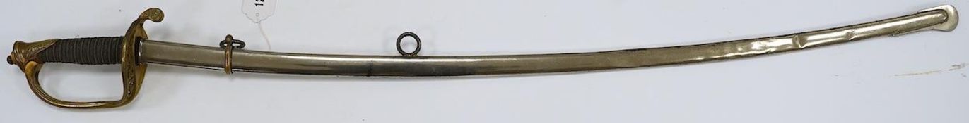 A 1954 US Marine Wilkinson Sword belonging to Staff Sergeant James Devereux 2nd believed to be son