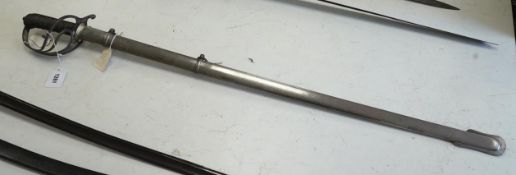 A late Victorian Royal Artillery officer’s sword by Wilkinson, No.25179, etched with regimental