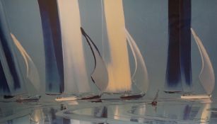 Duncan MacGregor (contemporary), dye sublimation print on aluminium, ’Catching the Waves’, limited