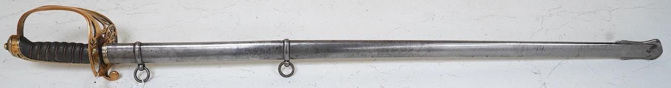 A Victorian 1845 pattern British Infantry Officer’s sword, by Hills Brothers of Old Bond Street,