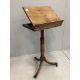 A Regency mahogany telescopic reading stand, width 53cm, depth 47cm. Condition - fair - Image 1 of 2