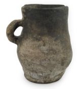 An archaic pottery jug, Iron Age, excavated in Britain