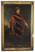 John Whitehead Walton (1815-1895), Full length portrait of Thomas Henry Gartside Neville as Count Al