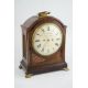 Jefferys & Ham, Salisbury Square, London. A George III eight day repeating bracket clock in arched - Image 2 of 6