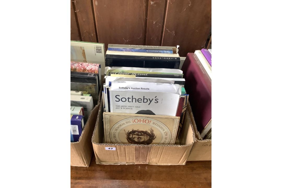 ° ° Four boxes of Art Reference books and catalogues (approx. 60). Condition - fair - Image 2 of 5
