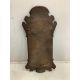 A George I style walnut fret framed wall mirror, width 55cm, height 113cm. Condition - fair to good - Image 2 of 2
