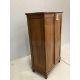 An early 20th century walnut office cabinet fitted with nine deep drawers, width 61cm, height 106cm. - Image 4 of 5