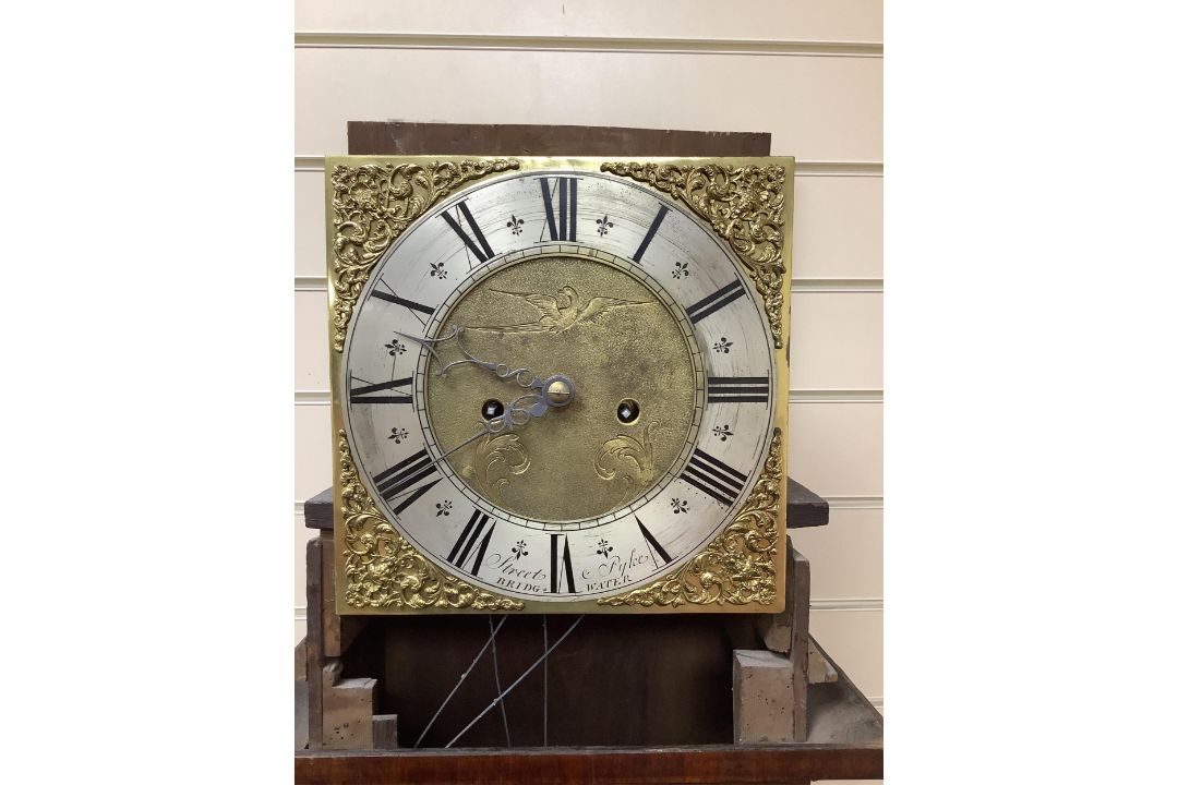 Street & Pyke of Bridgwater. A George III oak and mahogany eight day longcase clock, height 195cm. - Image 2 of 5