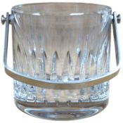 A St Louis glass ice bucket, 12cm. Condition - good
