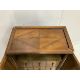 An early 20th century walnut office cabinet fitted with nine deep drawers, width 61cm, height 106cm. - Image 5 of 5