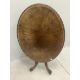 A Victorian carved walnut oval tilt top breakfast table, 120 x 92cm, height 72cm. Condition - fair - Image 2 of 3