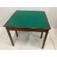A George III rectangular banded mahogany folding card table, width 91cm, depth 45cm, height 76cm. - Image 2 of 2