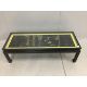 A Chinese ebonised table inset with a soapstone panel, width 132cm, depth 50cm, height 41cm. - Image 1 of 2