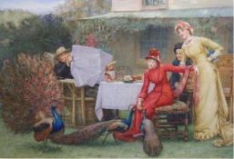 Edward Frederick Brewtnall (1846-1902) 'A Summer Afternoon',watercoloursigned and dated 187962 x