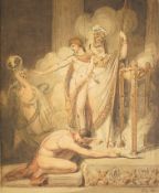 Richard Westall RA (British, 1765-1836) The Expiation of Orestesink and watercolourinitialled23 x