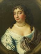 After Sir Peter Lely (1618-1680) Portrait of daughter of the Earl of Clarendon, Anne (Hyde),