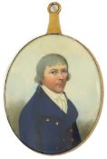 Frederick Buck (1771-1840) Miniature portrait of Sir Broderick Chinnery Bart M.P. (1742-1808)