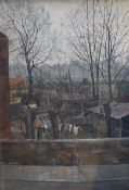 Anthony R. Cooke (British, b.1933) House Boat Tringa, River Bank, Shoreham By Seaoil on