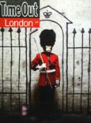 Banksy (British, b.1974) Self Portrait (Time Out London)offset lithographic poster printed in