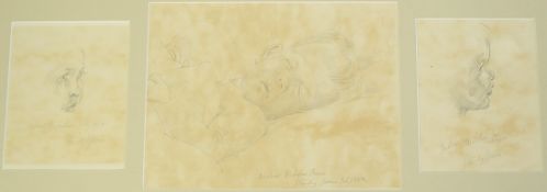 § § Sir Stanley Spencer R.A. (British, 1891-1959) Studies of Andrew Franks, aged 2½ years at