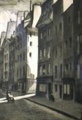 Christopher Richard Wynne Nevinson (English, 1889-1946) 'Quartier Latin'drypoint etchingsigned in