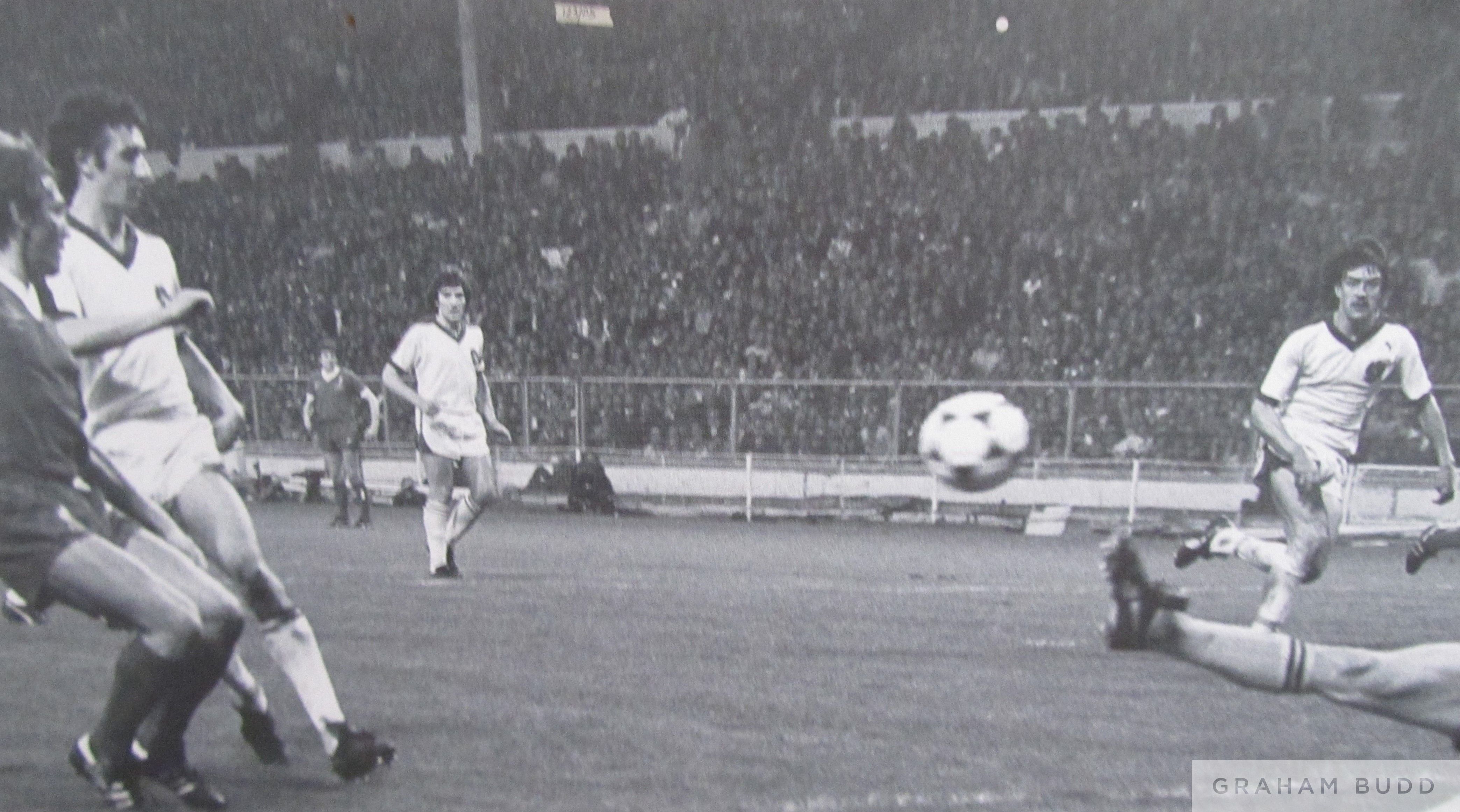 Kenny Dalglish scoring winning goal, Liverpool v. Club Brugge 1978 European Cup Final, - Image 2 of 7