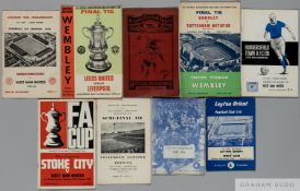 West Bromwich Albion v. Preston North End, F.A. Cup Semi-Final programme, 1937