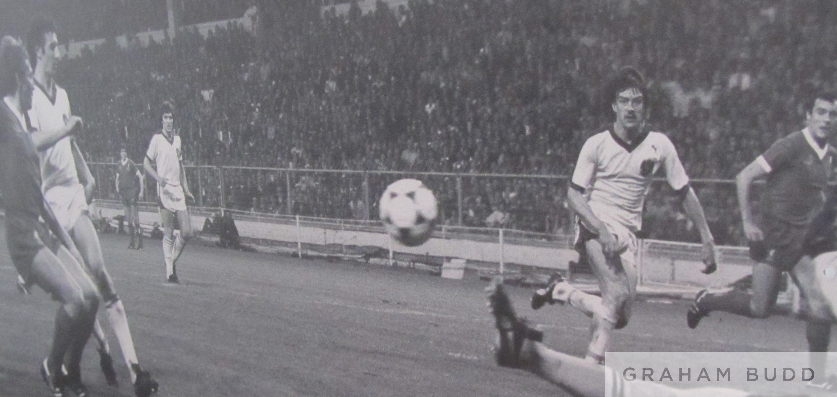 Kenny Dalglish scoring winning goal, Liverpool v. Club Brugge 1978 European Cup Final,