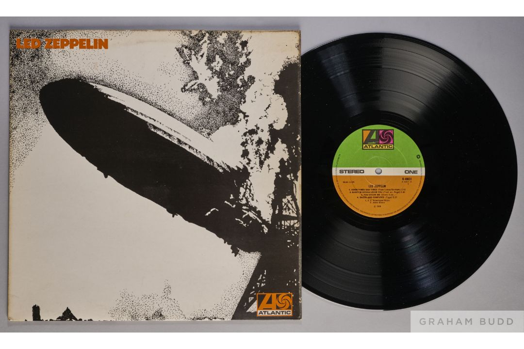 Led Zeppelin 1 Atlantic Records 1972 crossover pressing