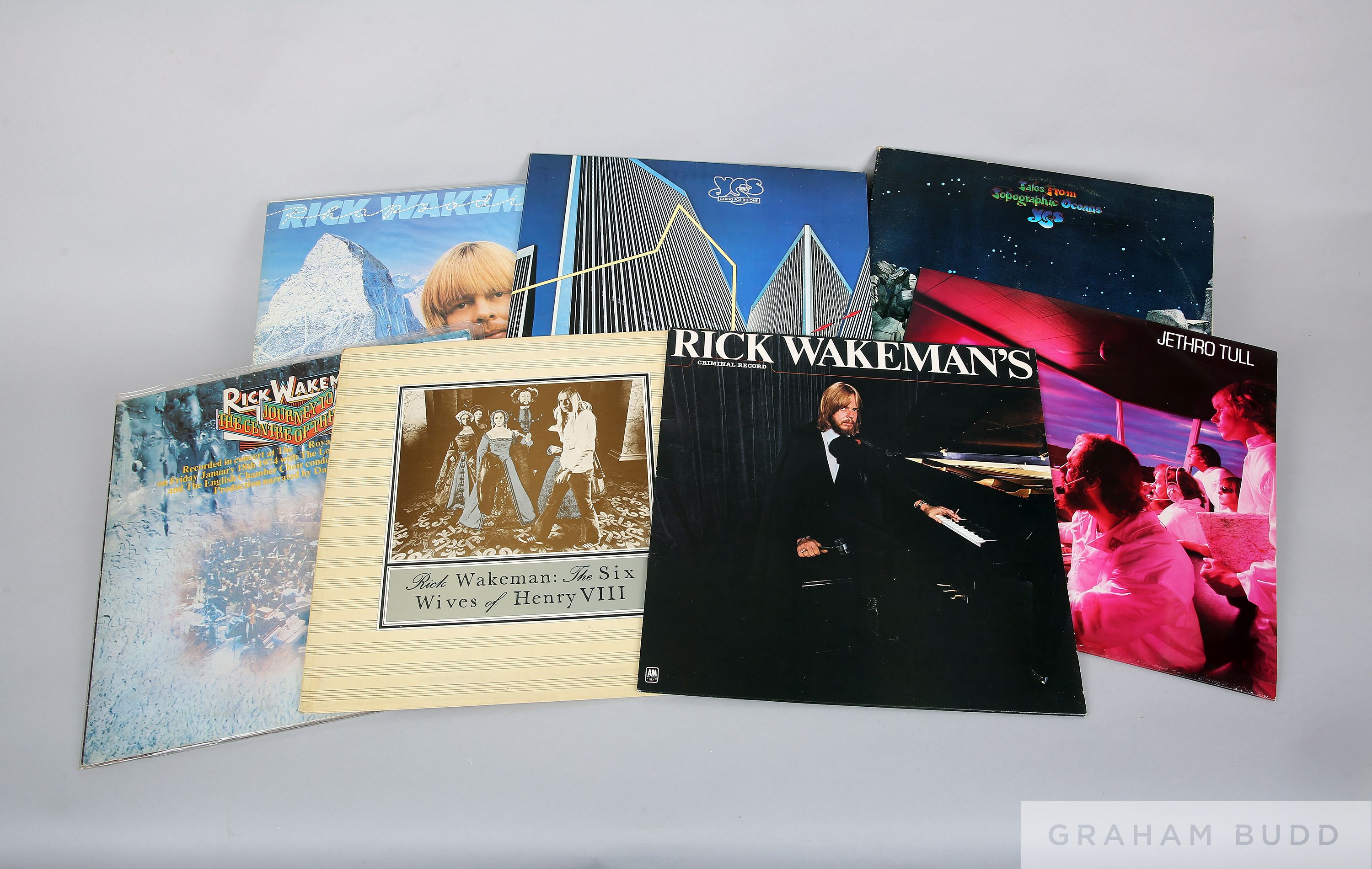 Twelve classic original Progressive Rock vinyl albums - Image 2 of 2