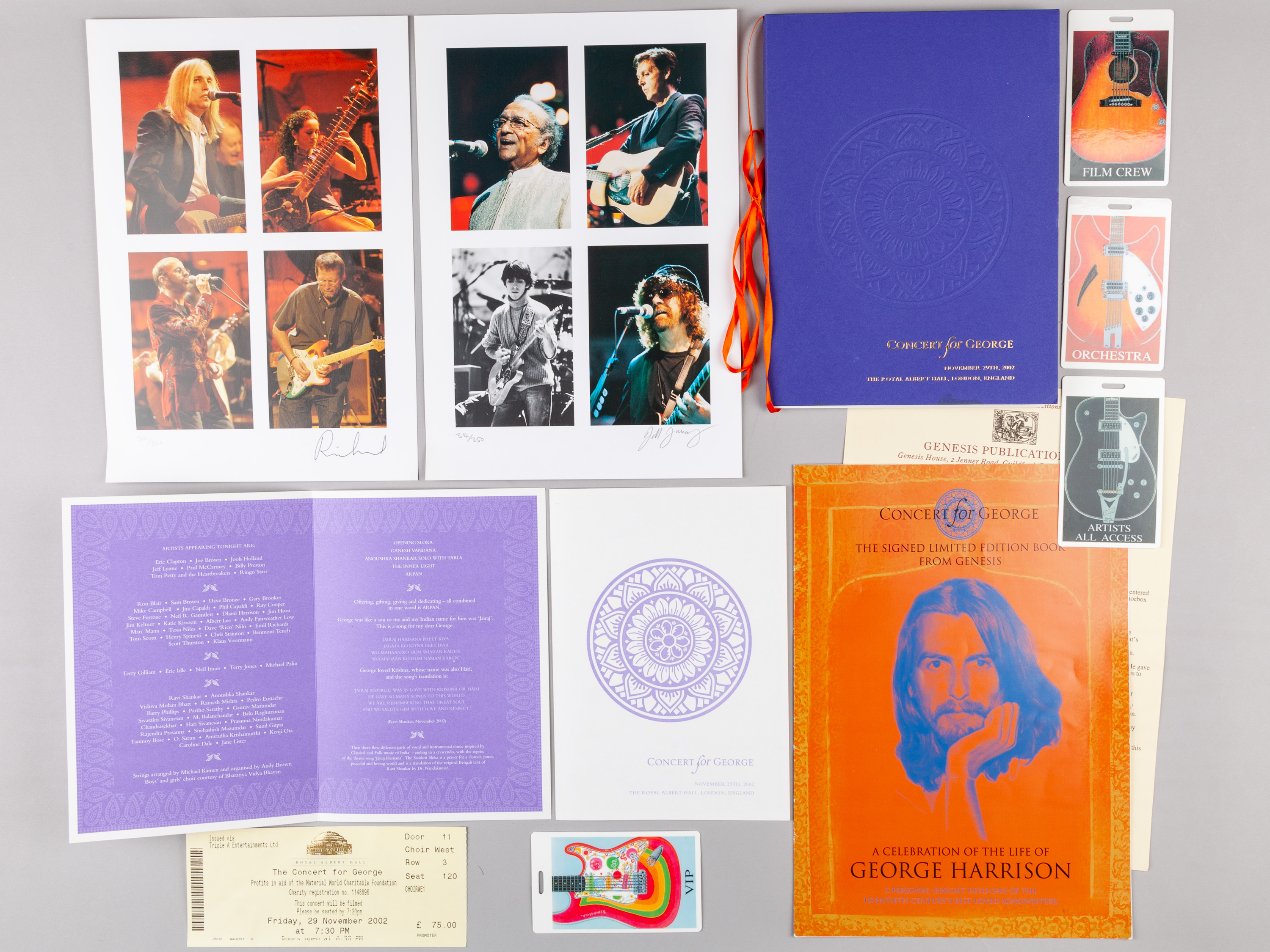 A Concert For George Genesis Publications box set - Image 2 of 5