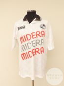 White and black KSV Roeselare no.2 shirt, 1990s - early 2000s,