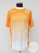 Orange and white Ivory Coast no.15 shirt, 2003,