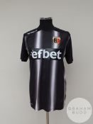 Black Lokomotiv Plovdiv no.5 third choice shirt, 2020-21,