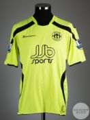 Jason Koumas green No.10 Wigan Athletic short sleeved shirt, 2008-09