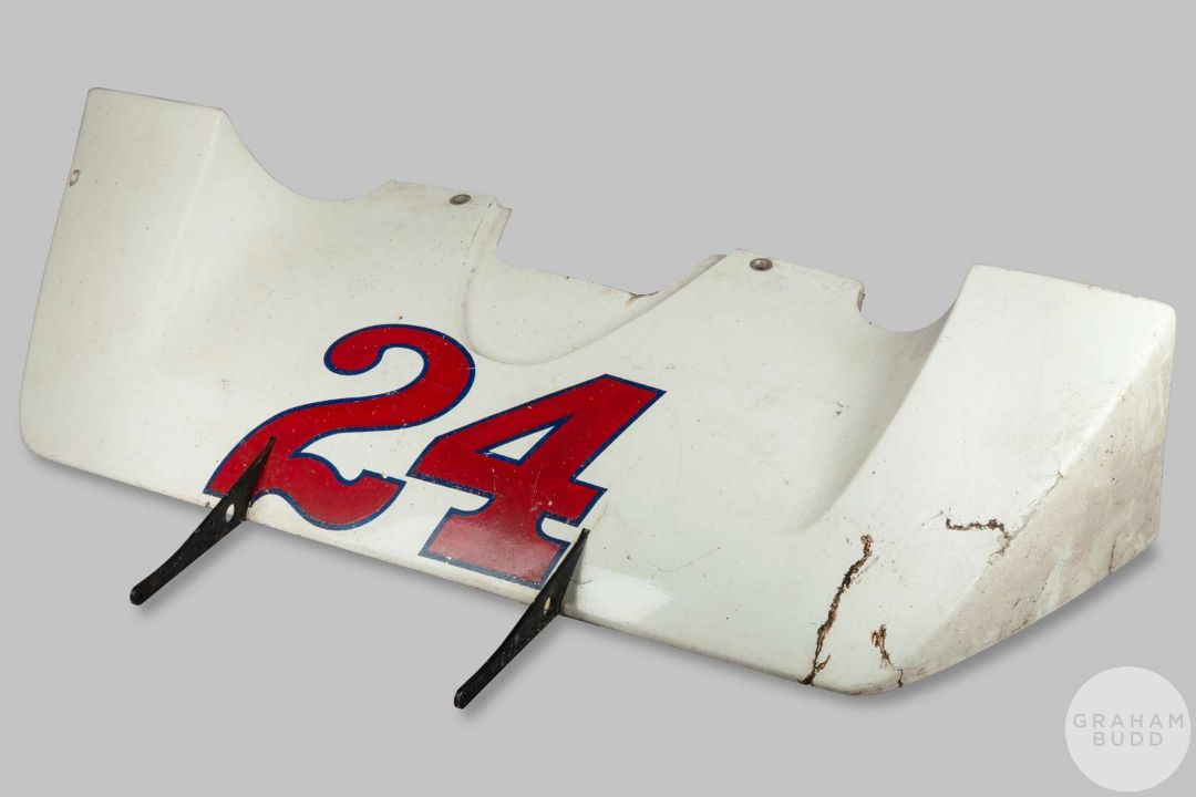 James Hunt a Hesketh 308C race used original nose cone, 1975. - Image 3 of 4