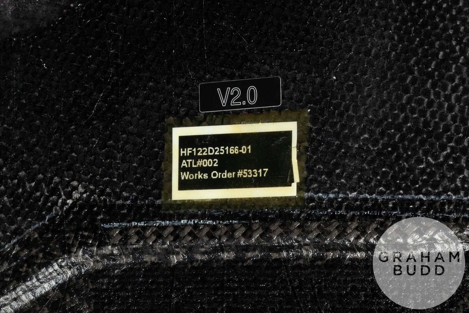 An official Haas F1 2022 engine cover with HaasTooling.com decal. - Image 5 of 7