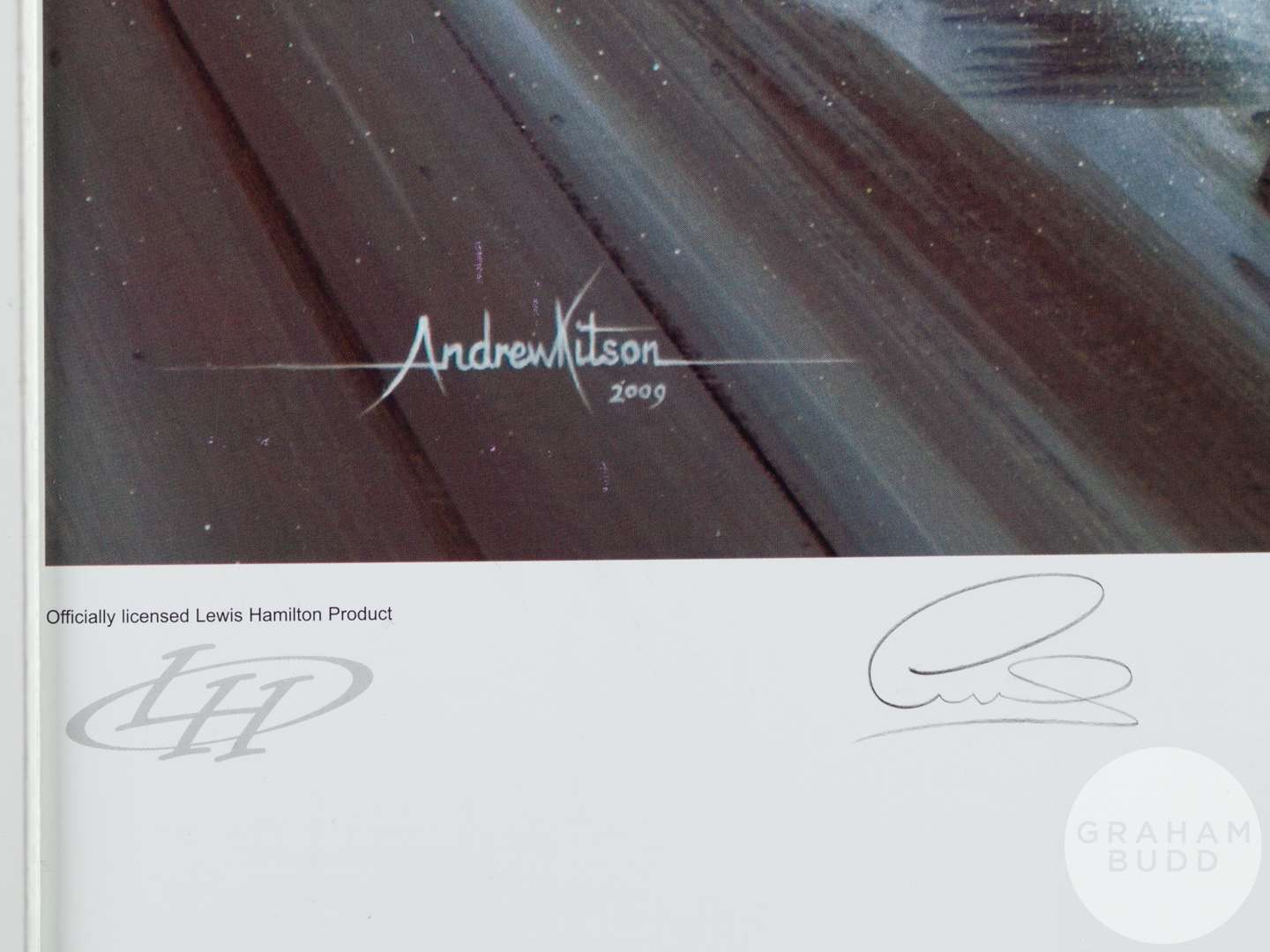 Lewis Hamilton signed ‘Lewis Reigns’ limited edition poster No.83 of an edition of 250. - Image 2 of 2