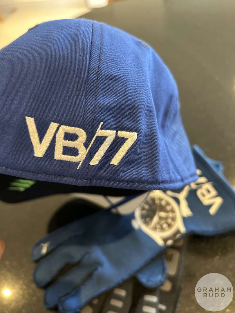 Valtteri Bottas Mercedes F1 memorabilia, race used visor with Finnish flag. - Image 7 of 7