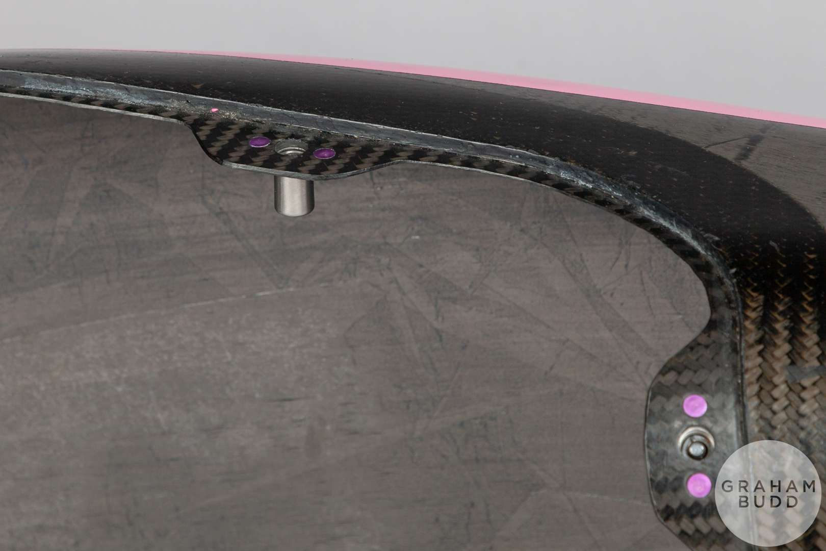 An original race used Alpine side pod, 2022, with sponsors logos. - Image 7 of 8