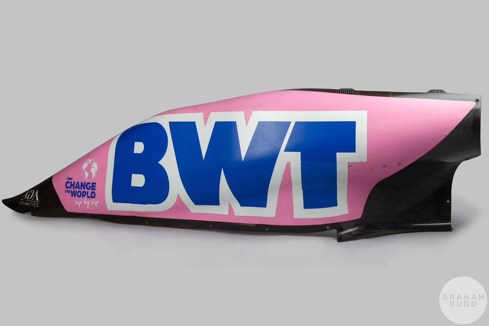 An original race used Alpine side pod, 2022, with sponsors logos. - Image 2 of 8