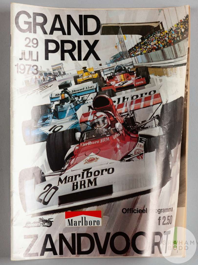 Rare Zandvoort large F1 racing poster, 1973. - Image 4 of 10