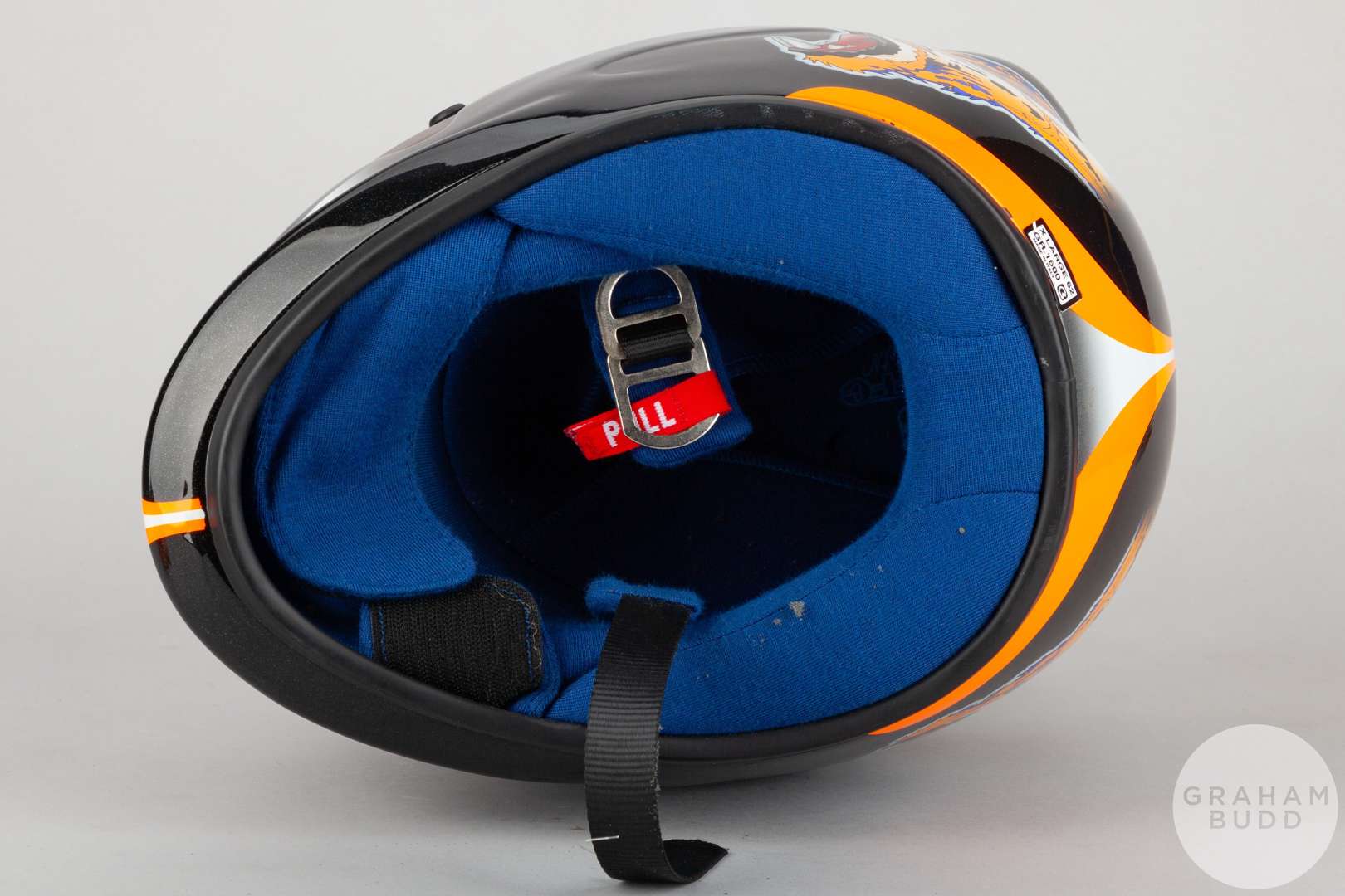 A Bieffe 2000-2001 Eddie Irvine FIA Jaguar Team replica racing helmet. - Image 5 of 7