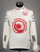 Anthony Davidson BAR Honda Nomex top by Alpinestars.