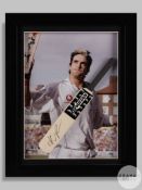 A large colour photographic print of Kevin Pieterson
