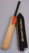 England v West Indies 1984 signed cricket bat