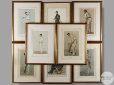Twenty-one various Vanity Fair prints