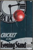 Two cricketing advertising works, BBC Programmes and Evening Standard